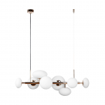 Valgusti rippuv Zuma Line Omi 1193, G9, 8 x 5 W, kuldne v.