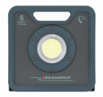 Ehitusvalgustid, alus Scangrip Nova 6K, 37 W, 600 - 6000 lm, 5700 &deg;K, IP67, hall v.