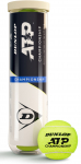 Tennisepallide komplekt Dunlop ATP Championship Entry, kollane v., 4 tk