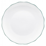 Taldrik prae Ambition Verge, &Oslash; 27 cm, valge v./roheline v.