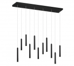 Valgusti lagi Trio Tubular, LED, 11 x 2.8 W, must v.