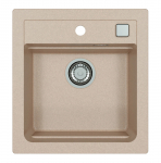 K&ouml;&ouml;givalamu Alveus Atrox 20, graniit, 50 cm x 47 cm x 19.5 cm, beež v.