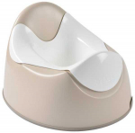 Laste WC pott Beaba Ergonomic, valge v./pruunikas v., 21.1 cm x 33 cm x 28.5 cm