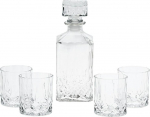 Viskiklaaside komplekt Excellent Houseware YE7300760, klaas, 0.9 l, 5 tk