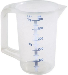 M&otilde;&otilde;tmisn&otilde;u Paderno T-126-011, 0.5 l, l&auml;bipaistev v.