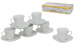Tass alustassiga Kitchen&GO, valge v.