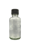 Pudel Hermia 335RTN1159, 45 mm, 0.1 l, l&auml;bipaistev v./must v., 6 tk