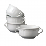 Kausside komplekt Hermia VN412KS00, valge v., 10 cm, 0.35 l