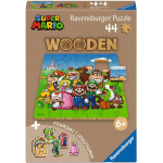 Puidust pusle Ravensburger Super Mario 12004086, 19.2 cm x 19.2 cm, 44 tk, mitmev&auml;rviline