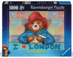 Pusle Ravensburger Paddington London, 70 cm x 50 cm, 1000 tk