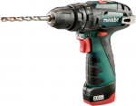 Akul&ouml;&ouml;ktrell koos akuga Metabo PowerMaxx SB, 10.8 V, 2 Ah