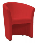 Tugitool Modern TM-1, punane v., 67 cm x 60 cm x 76 cm