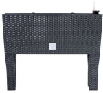 Lillepott Prosperplast, plastik, hall v.