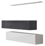 Seinariiul ASM Switch SB II Switch SB II, valge v./hall v./tumehall v., 30 cm x 40 cm x 120 cm