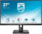 Monitor Philips 272S1AE/00, IPS, 75 Hz, FHD, 27"
