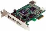 PCIe laienduspesad StarTech PEXUSB4DP USB