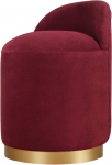 Tumba Hanah Home Dover Claret Red, punane v., 50 cm x 45 cm x 70 cm