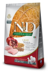 Kuiv koeratoit Farmina N&D Ancestral Grain Light Chicken, Spelt, Oats & Pomegranate, kanaliha, 12 kg