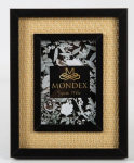 Fotoraam Mondex Adi HTOK4636, 25 cm x 20 cm, must v./beež v.