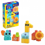 Klotsid Mattel Mega Bloks Rock N Rattle Safari HKN42, 15 tk