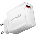 Telefoni laadija Axagon ACU-QC19W, USB/USB-C, valge, 19 W