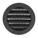 Ventilatsioonirest Europlast MRA100A, alumiinium, 100 mm