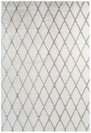 Vaip sise Me Gusta Vivica 225, valge v./hele pruun v., 150 cm x 80 cm