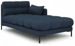Diivan Micadoni Home Mamaia Chaise Longue, s&uuml;gavsinine v., parem, 185 x 105 cm x 75 cm