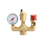 Katelde kaitseventiilide grupp ICMA 91GS02OO20, 1 toll - sisekeere, 6 Bar