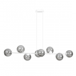 Valgusti rippuv Emibig Rossi 8, E14, 8 x 10 W, valge v.