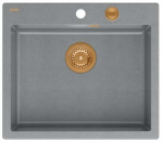 K&ouml;&ouml;givalamu Quadron Morgan 110, graniit, 57 cm x 50 cm x 22 cm, h&otilde;be v./vask v.