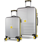 Kohvrite komplekt My Valice Plekbgri, hall, 100 l, 28 x 51 x 77 cm