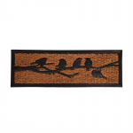 Uksematt, pruun v./must v., 75.5 cm x 25.5 cm