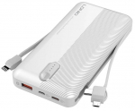Akupank LDNIO PL1013, 10000 mAh, valge v.