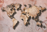 Fototapeet Artgeist Oriental Map, 70 cm x 100 cm