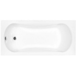 Vann, sisseehitatav Besco Aria, 140 cm x 70 cm x 52 cm, ristk&uuml;lik, valge v.