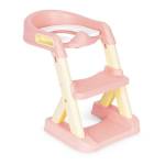 WC iste EcoToys with ladder steps, roosa v., 50 cm x 52 cm x 40 cm