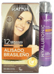 Juuksehoolduse komplekt Kativa Professional Hyaluronic Brazilian Straightening Case, 7 tk, 325 ml