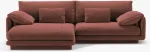 Nurgadiivan Micadoni Torino MIC_LC_184_F1_TORINO3, tumeroosa v., vasak, 250 x 170 cm x 83 cm