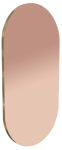 Peegel Kalune Design Riors 116SAM1174, rippuv, 45 cm x 85 cm, kuldne v./pronksiv&auml;rvi v.