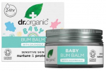 Kreem, niisutav, lastele Dr. Organic Baby Bum, 35 g
