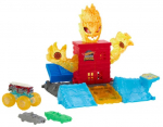 Autorada Mattel Hot Wheels Monster Trucks Power Smashers 5Alarm Torch Tower Takedown, mitmev&auml;rviline