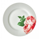 Taldrik magustoidu Ambition Peony, &Oslash; 19 cm, valge v./roheline v./roosa v.