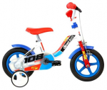Laste jalgratas, laste Dino Bikes 108 Sport BOTTARI.108FL-0506, sinine/valge/must, 10"