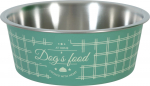 Kauss loomale Zolux Food, 0.75 l, 15 cm x 15 cm x 6.2 cm, roheline v.