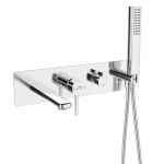 Peidetud vannitoa segisti Laveo Pola, kroom