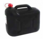 Kanister, plastik, 20 l, must