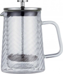 Kohvikann French Press Klausberg KB-7763, 0.6 l, l&auml;bipaistev v.