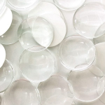 Loovkomplekt, klaasist kuulid, l&auml;bipaistev v.