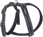 Koerte traksid Amiplay Reflective, must v., 340 - 430 mm x 34 mm, 34-43